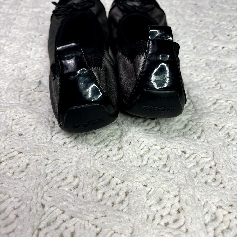GEOX Ballet Flats NWOT Italian Patent Leather Shoes Women's 35 EU Fits US 6 - Picture 6 of 11